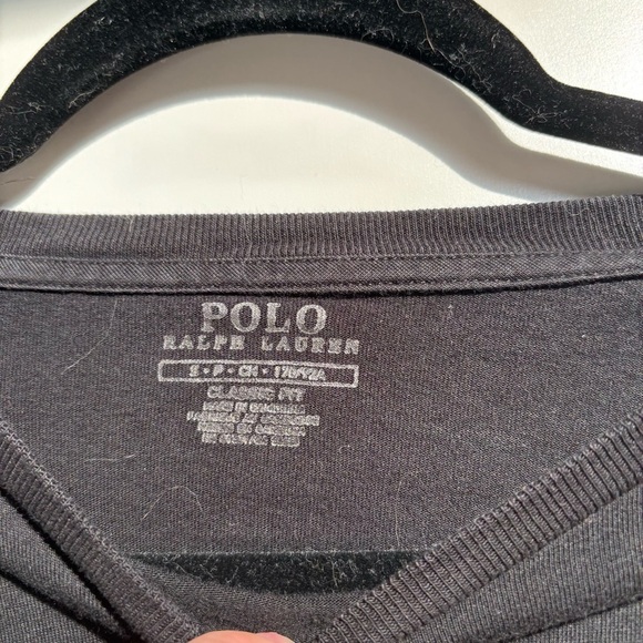 Polo by Ralph Lauren Men's Black Long Sleeve Shirt - Picture 4 of 5